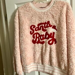 JODIFL Pink Santa Baby Sweater